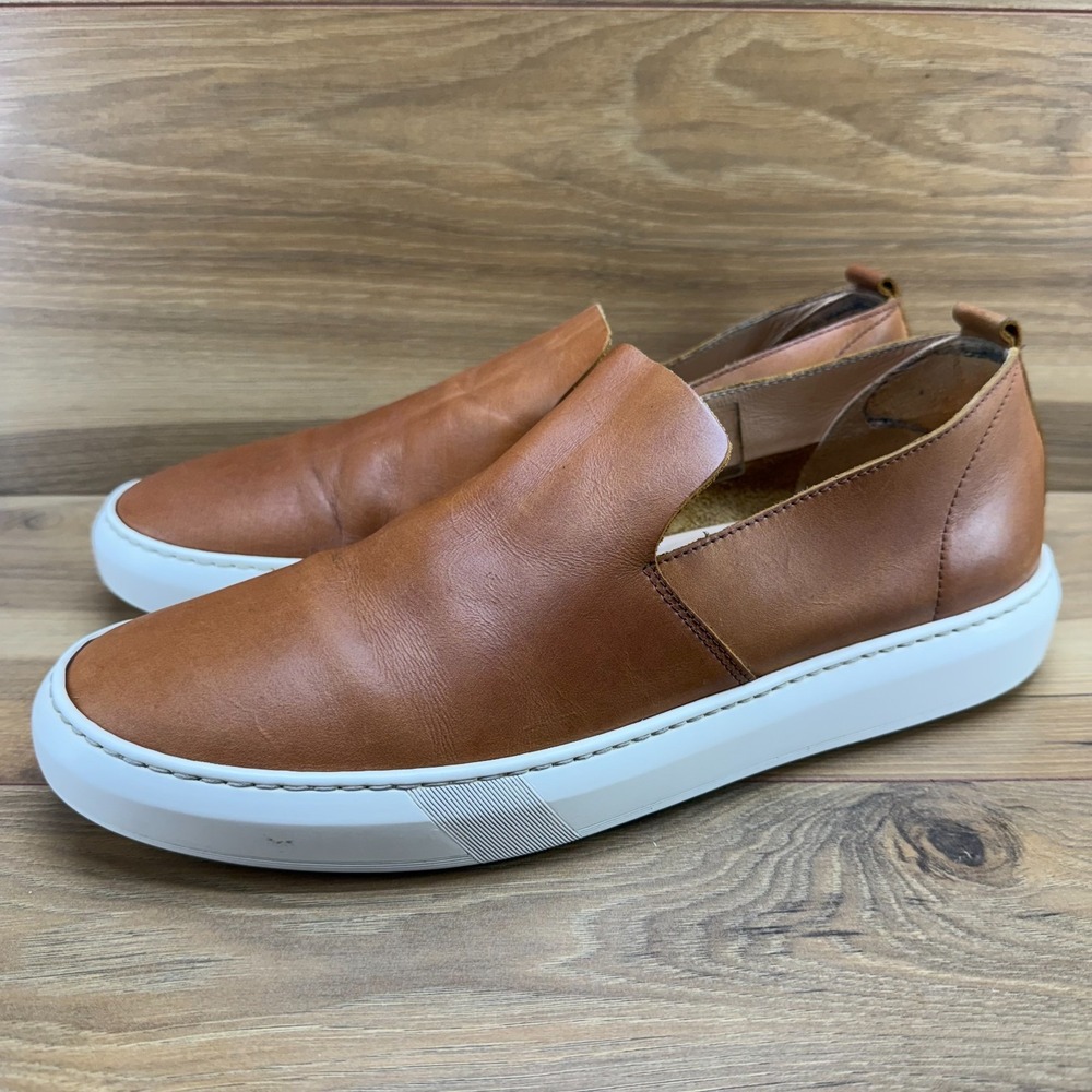 ASTORFLEX Wakeflex Slip On Sneakers Mens 12 EU 45 Cognac Leather